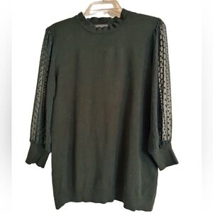 Adrianna Papell Women’s Hunter Green Sweater S
